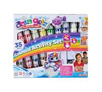 Simba 106322499 - Mega Set Aqua Gelz, set de manualidades, creativo, 13 botellas de gel de color, 30 ml cada una, 16 formas, 6 aditivos de agua, a partir de 8 años