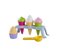 Simba-107104717 Soporte para Hielo, Juguete para Arena, 10 Piezas, 29 cm, Multicolor, från 3 år (107104717)