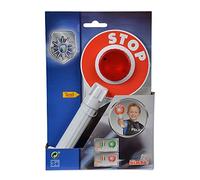 Simba 108102672 - Paleta de policía con función de luz, 25 cm, Juguete de rol, Juguete de policía, a Partir de 3 años