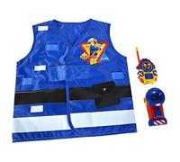 Simba 109252477 - Juego de Salvavidas de Sam el Bombero, Chaleco con Estampado, Linterna de 11 cm, walkie-Talkie de 14 cm