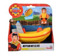Simba 109252584 Fireman Sam Neptune with Elvis, drives on land (Importación USA)