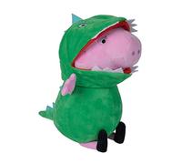 Simba 109261015 - Peluche de George de Peppa Pig con Dinosaurio, 28 cm, para niños a Partir de los Primeros Meses de Vida
