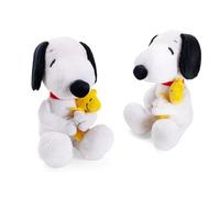 Simba 109371700 Peluche Peanuts Snoopy Sentado Con Woodstock Nuevo 25cm