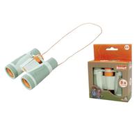 Simba 109452671 - Prismáticos Infantiles Scout a Partir de 5 años (11 cm) - Prismáticos Infantiles de Goma con 8 aumentos y Alcance de visión de 200 m, Juguete para investigadores y exploradores