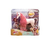 Simba 109480094 MIA and Me Unicornio Lyria, con Pinzas para el Pelo y Cepillo para peinar, Caballo de Juego de 25 cm, Pony, a Partir de 3 años, Color Rosa