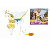 Simba 109480095 MIA und Me - Unicornio mágico Onchao con luz y Sonido, Las alas se mueven, con canción (25 cm)