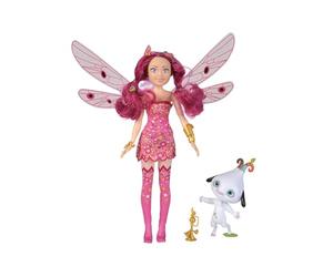 Simba 109483042 MIA and Me Muñeca de vestidor Phuddle con Trumptus, Elfo con alas y piernas móviles, 6 Clips para el Pelo, 2 brazaletes, a Partir de 3 años, Multicolor, 23 cm