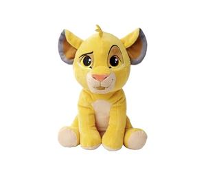Simba 6315870070 Disney Lion King, 30 años Rey León, Peluche de 25 cm, Adecuado a Partir de los Primeros Meses de Vida