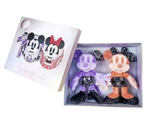 Simba 6315870126-100 Años Disney, Mickey y Minnie Mouse, Set Exclusivo Amazon 4, Limitado, Figuras de Peluche 33 cm, Pieza de Coleccionista, Caja de Regalo, Desde los Primeros Meses de Vida