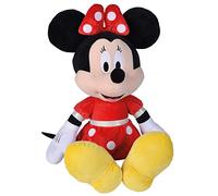 Simba 6315870232PRO - Disney Minnie Mouse, 60 cm Peluche en Vestido Rojo, Peluche, Mickey Mouse, a Partir de los Primeros Meses de Vida