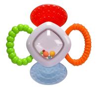 Simba ABC - Herramienta de dentición con sonajero, asas texturizadas, sin PVC, 12 cm, para bebés a partir de 3 meses