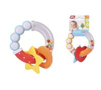 Simba ABC - Sonajero para bebé con sonajero, 2 colores surtidos, color aleatorio, juguete de motricidad para bebés a partir de 3 meses
