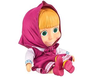 Simba and The Bear Masha Muñeca Invierno 23 cm, Multicolor, 109301029009