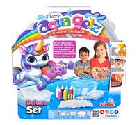 Simba- Aquagelz Deluxe Set, CREA Figuras Blanditas en 3D, Incluye 9 Botes de Colores, 6 moldes, 6 Sobres de Mezcla y un Bol (106322563)