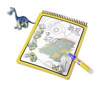 Simba Art & Fun Libro para colorear con agua Dinos in igura de dinosaurio.Lápiz de agua Water Pen y 4 motivos de dinosaurios - juguete mágico de agua. A partir de 3 años (106334633)