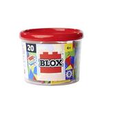 Simba Blox 20 Placas de 32 Puntos Cada uno, Placa de construcción para niños a Partir de 3 años, 4 Colores, Bloques de construcción, Totalmente Compatible con Muchos Otros Fabricantes