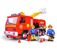 Simba Bombero Camión Deluxe Jupiter con 2 Figuras Sam y Penny, 3 años, 109251085038