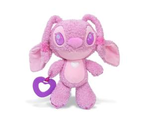 Simba Disney Baby Angel Peluche con Mordedor de Silicona 20 cm, Juguete Sensorial para Bebé Disney, Muñeco Suave para Dentición y Juego, 0 Meses+ (6315870734)