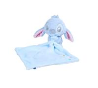 Simba Disney Baby Stitch Dou Dou con Peluche, Mantita Suave para Bebé, Muñeco Stitch Reconfortante para Dormir y Abrazar, 0 Meses+ (6315870731)