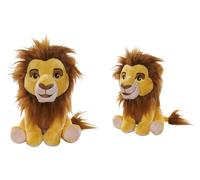 Simba- Disney Rey León, Mufasa Peluche de 25 cm, 30 Años del Rey León, Auténtico Producto Oficial Disney, Adecuado Desde los Primeros Meses de Vida (6315870073)