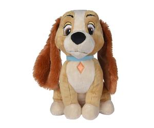 Simba - Disney Peluche Personaje Reina de la película La Dama y El Vagabundo, 35cm, 100% Licencia Oficial Disney, Adecuado para Todas Las Edades (6315870265)