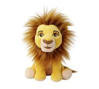 Simba- Disney Rey León, Mufasa Peluche de 25 cm, 30 Años del Rey León, Auténtico Producto Oficial Disney, Adecuado Desde los Primeros Meses de Vida (6315870073)