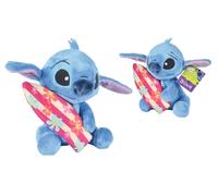 Simba - Peluche Stitch con Tabla Surf (25 cm), Lilo y Stitch, Licencia 100% Disney, Juguete Niños, Niñas Todas Las Edades (6315877006)