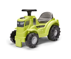SIMBA Ecoiffier, Tractor Correpasillos Verde, Asiento Abatible con Compartimento, Ruedas Dentadas, A Partir de de 12 Meses, 7600004351