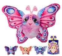 Simba Fluffyfly Mariposa Inflable 30 cm. Efecto Sorpresa con Confeti. Peluche Blandito con Ojos Arcoíris. 4 Modelos Surtidos Envio Aleatorio. A Partir de 3 Años (105951575)