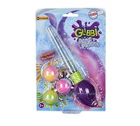 Simba Glibbi 105953570 - Cepillo de baño con tres bombas de baño, colorea el agua multicolor, varita mágica para la bañera, juguete para la bañera, a partir de 3 años