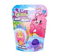 Simba Glibbi Care Bears Surprise, Bomba de baño de oso de la suerte en 1 de 4 colores, con figura sorpresa, figura coleccionable, 100 g, a partir de 3 años