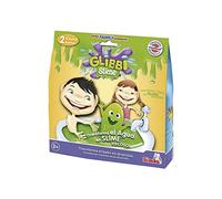 Simba Glibbi Slime, 2 usos, Convierte el Agua en Slime pegajoso de Color Verde, Juguete sensorial y de baño para niños, Regalo Navidad y Reyes
