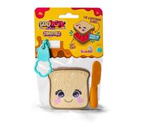 Simba Gootastic Toastiez - Tostada de 6 Compartimentos Surtidos, Solo se Entrega un artículo, Tostada con Revestimiento de Baba, de PVC Suave, en Bolsa de Pan Decorativa, 8 cm, a Partir de 3 años