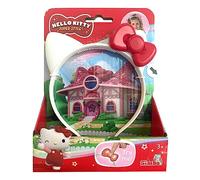 Simba Hello Kitty-Diadema para el Pelo, con luz y Sonido, 16 cm, a Partir de 3 años, Color Rojo, (4006592088897)