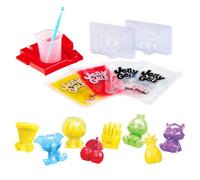 Simba Jelly Gelz Besties - Juego de figuras de gel para manualidades, selección aleatoria, gel y formas para 2 figuras, con vaso mezclador y palillos, juguete creativo a partir de 6 años