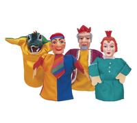Simba- Kasperlfiguren, 4er Set Marionetas, Multicolor (561490)