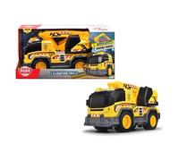 Dickie City Heroes camion grua 30 cm con luz y Sonido, Partes moviles y Pala. A Partir de 3 años (203306026)