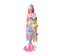 Simba- Muñeca Steffi Love Sirena Arociris con Pelo extralargo, Peine y Accesorios para el Pelo (105733610)