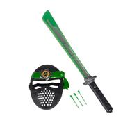 Simba Next Ninja 108042238 - Espada y máscara con luz, Sonido y función de Disparo, 60 cm, con Cinta Textil, a Partir de 3 años