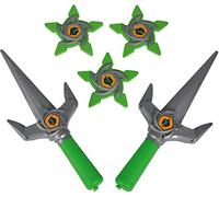 Simba Next Ninja 108042239 - Cuchillo para unir con Tres Estrellas lanzadoras, 2 Cuchillos con Mech. Función y para Encajar, 3 Estrellas lanzadoras, a Partir de 3 años