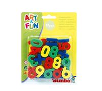 Simba Números magnéticos de plástico Art & Fun