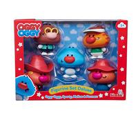 Simba- Oggy Oggy 5 Figuras de 7cm, Oggy, Sporty, Mallow, 2 Granjeros, Sus Cabecitas se Pueden Girar (109356134)