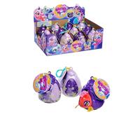 Simba 105952650 Pearly Pods Glow in The Dark, 12 Compartimentos Surtidos, se Entrega Solo un artículo, Figuras de Peluche con Efecto Luminoso, 8 cm, Sirena RARA con Perla, Concha con Colgante, a