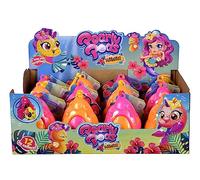 Simba Pearly Pods Hawaii, 12 Modelos Surtidos, Solo se Entrega un artículo, Figuras de Peluche con Purpurina, 8 cm, Sirena RARA con Perla, en Concha con Colgante, a Partir de 3 años