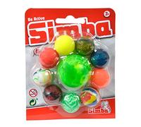 Simba - Pelotas de rebote en el conjunto, 10 piezas, multicolor (107353229)