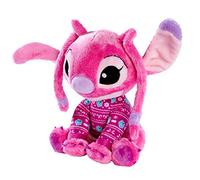 Simba Peluche Angel Edición Navidad 25 cm. con Jersey Rosa Navideño. Personaje de Lilo & Stitch. Suave y Tierno. Licencia Oficial Disney. Apto Desde 0 Meses (6315870333)