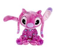 Simba Peluche Angel Edición Navidad 25 cm. con Jersey Rosa Navideño. Personaje de Lilo & Stitch. Suave y Tierno. Licencia Oficial Disney. Apto Desde 0 Meses (6315870333)