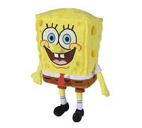 Simba- Peluche Bob Esponja 35cm, Material Suave y Agradable, Relleno 100% Reciclado, Licencia 100% Oficial, Apto para Todas Las Edades (109491002SPB)