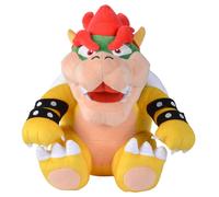 Simba- Peluche Bowser 30cm, Super Mario, Material Suave y Agradable, 100% Original, Apto para Todas Las Edades (109231532)