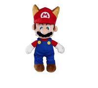 Simba- Peluche de Mario Mapache de 30cm- Super Mario, Material Suave y Agradable, Licencia Oficial Nintendo, Auténtico, Apto para Todas Las Edades (109231536)